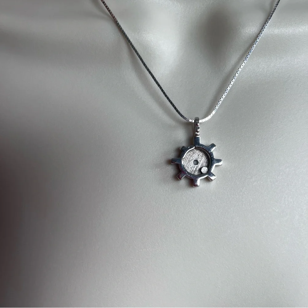 Joe Wall AR Bolt Silver Necklace Women’s